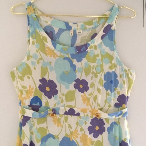 🌷Moth Anthropologie Sleeveless Floral Printed Top - Picture 2 of 7